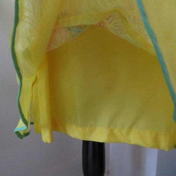 Vintage 1970sBetty Barclay Trevira Cotton Sheer Floral Summer Dress - Picture 9 of 10